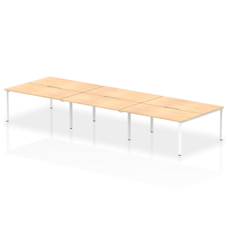 Thrift Plus B2B Bench Desk - 6 Person - Image 30