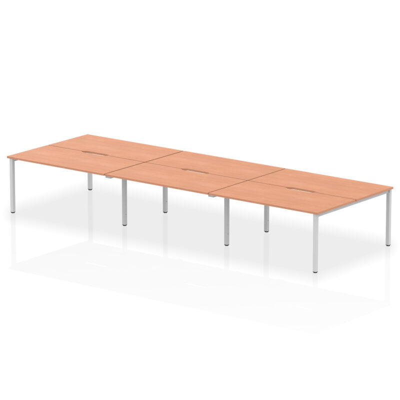 Thrift Plus B2B Bench Desk - 6 Person - Image 25