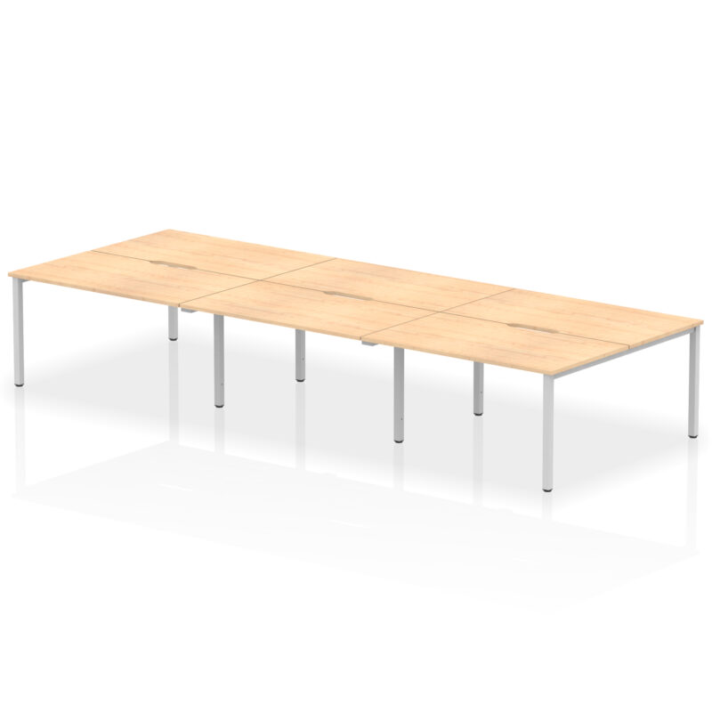 Thrift Plus B2B Bench Desk - 6 Person - Image 17