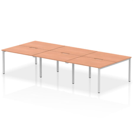 Thrift Plus B2B Bench Desk - 6 Person