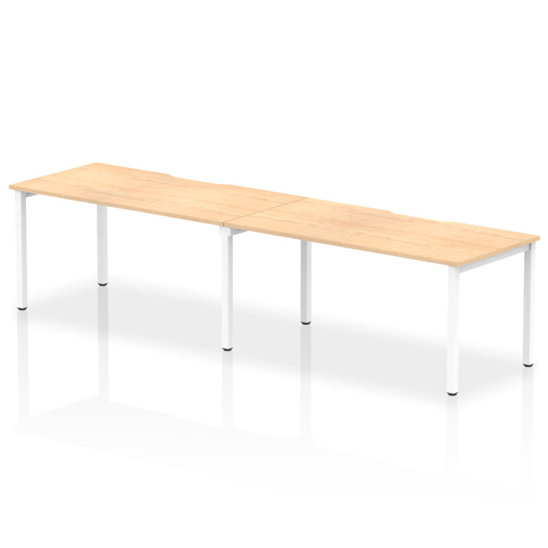 Thrift Plus Single Row Bench Desk - 2 Person - Image 30