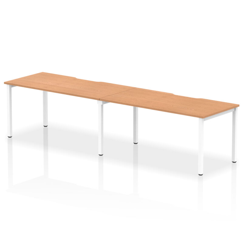 Thrift Plus Single Row Bench Desk - 2 Person - Image 32
