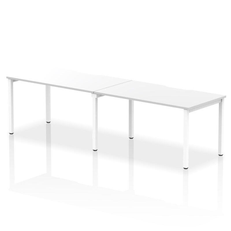 Thrift Plus Single Row Bench Desk - 2 Person - Image 24