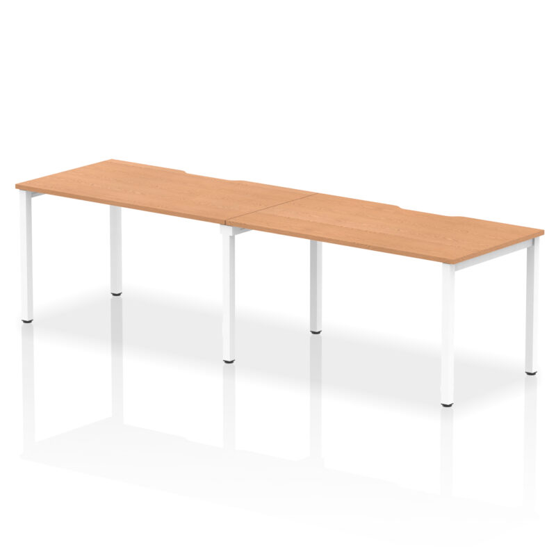 Thrift Plus Single Row Bench Desk - 2 Person - Image 20