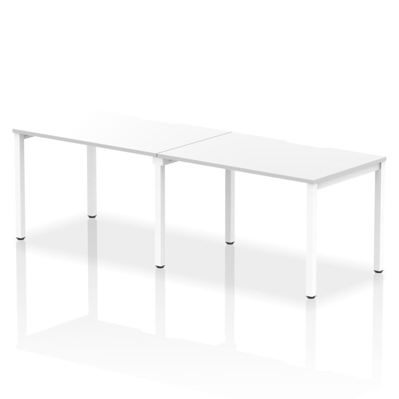 Thrift Plus Single Row Bench Desk - 2 Person - Image 12