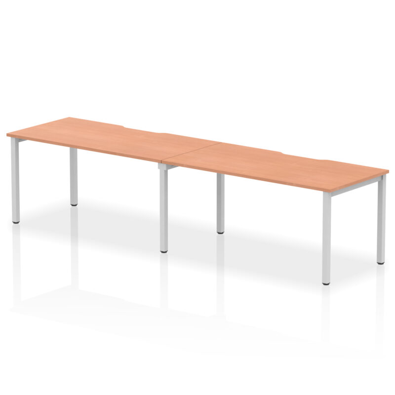 Thrift Plus Single Row Bench Desk - 2 Person - Image 25
