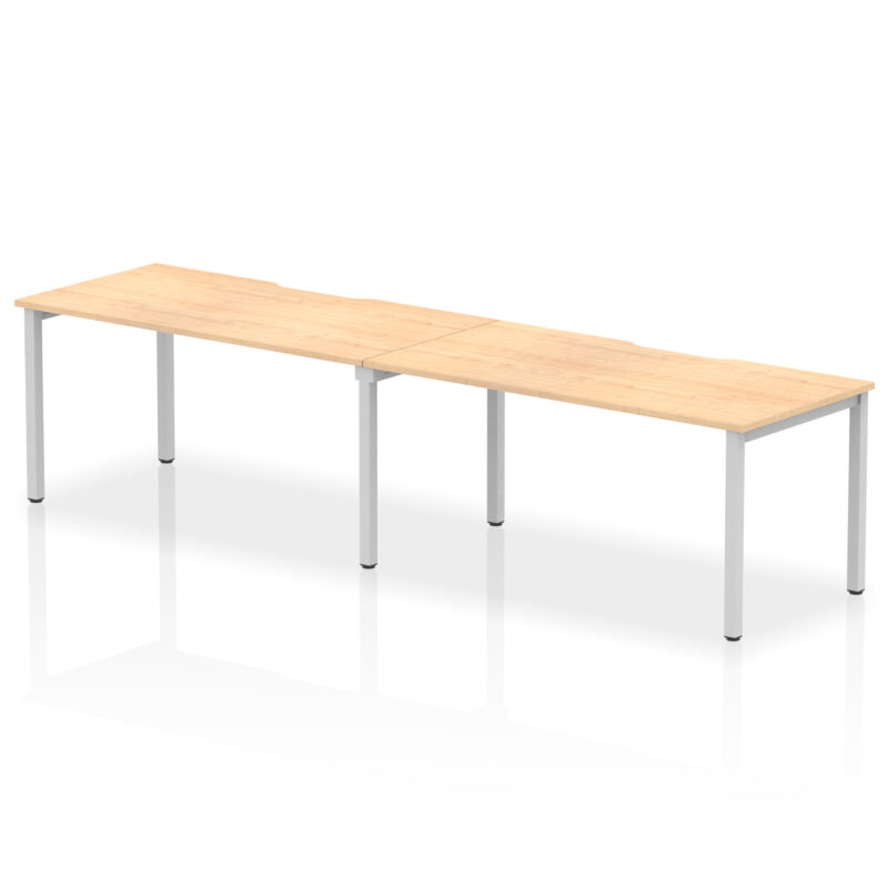 Thrift Plus Single Row Bench Desk - 2 Person - Image 29