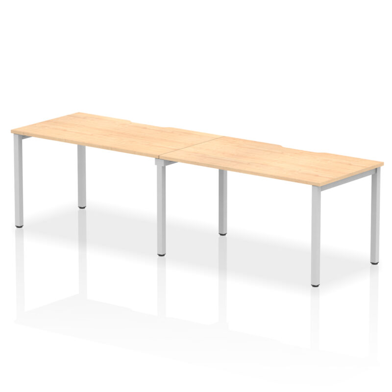 Thrift Plus Single Row Bench Desk - 2 Person - Image 17