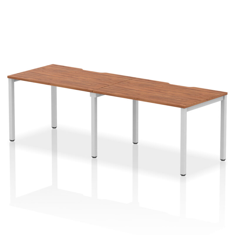 Thrift Plus Single Row Bench Desk - 2 Person - Image 9