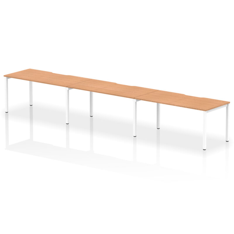 Thrift Plus Single Row Bench Desk - 3 Person - Image 32