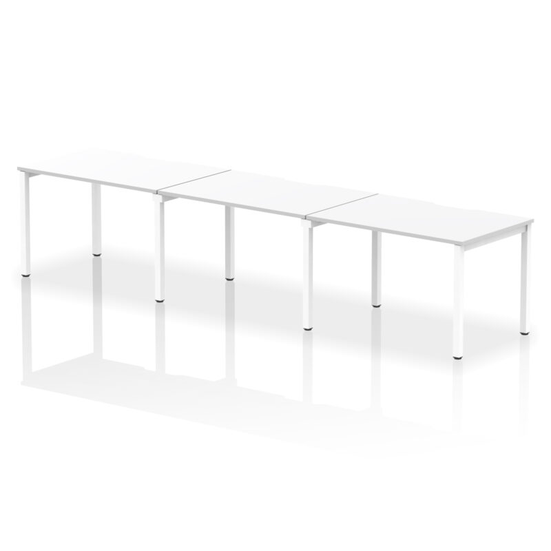 Thrift Plus Single Row Bench Desk - 3 Person - Image 12