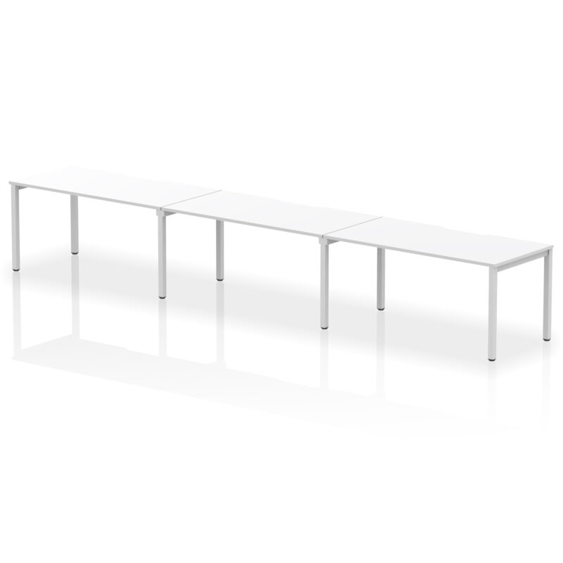 Thrift Plus Single Row Bench Desk - 3 Person - Image 35