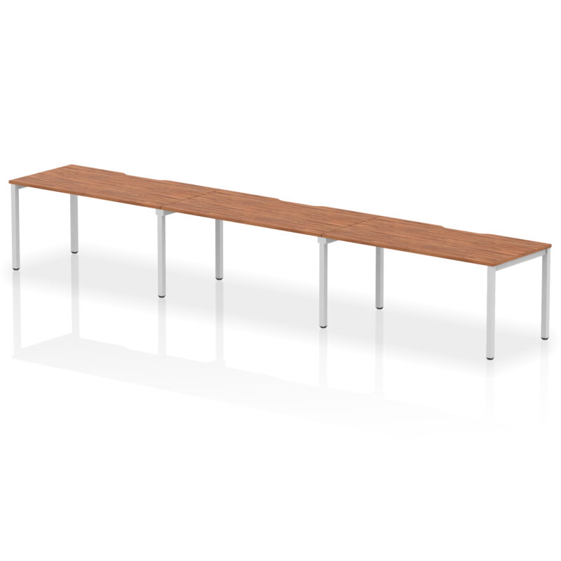 Thrift Plus Single Row Bench Desk - 3 Person - Image 33