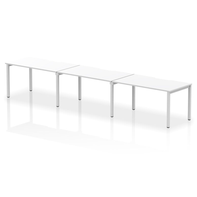 Thrift Plus Single Row Bench Desk - 3 Person - Image 23