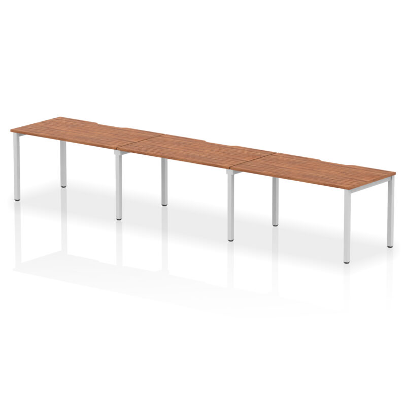 Thrift Plus Single Row Bench Desk - 3 Person - Image 21