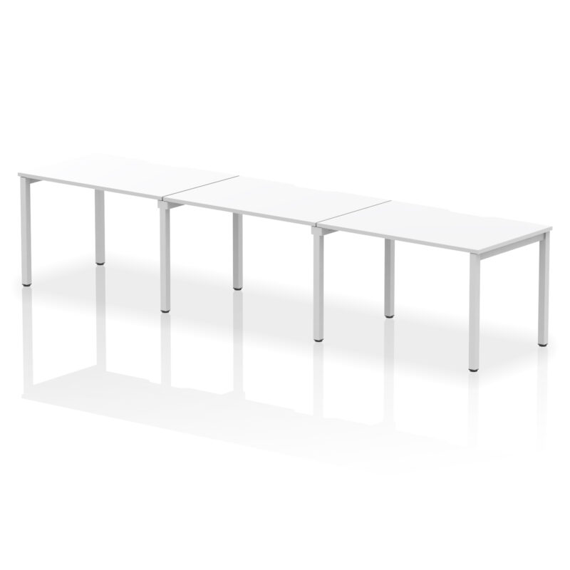 Thrift Plus Single Row Bench Desk - 3 Person - Image 11