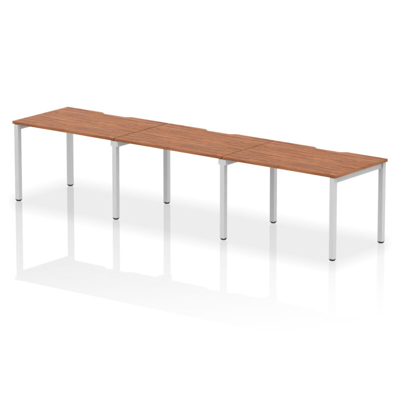 Thrift Plus Single Row Bench Desk - 3 Person - Image 9