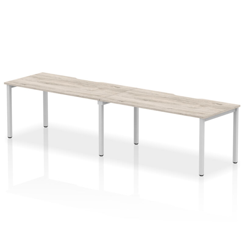 Thrift Plus Single Row Bench Desk - 2 Person - Image 27