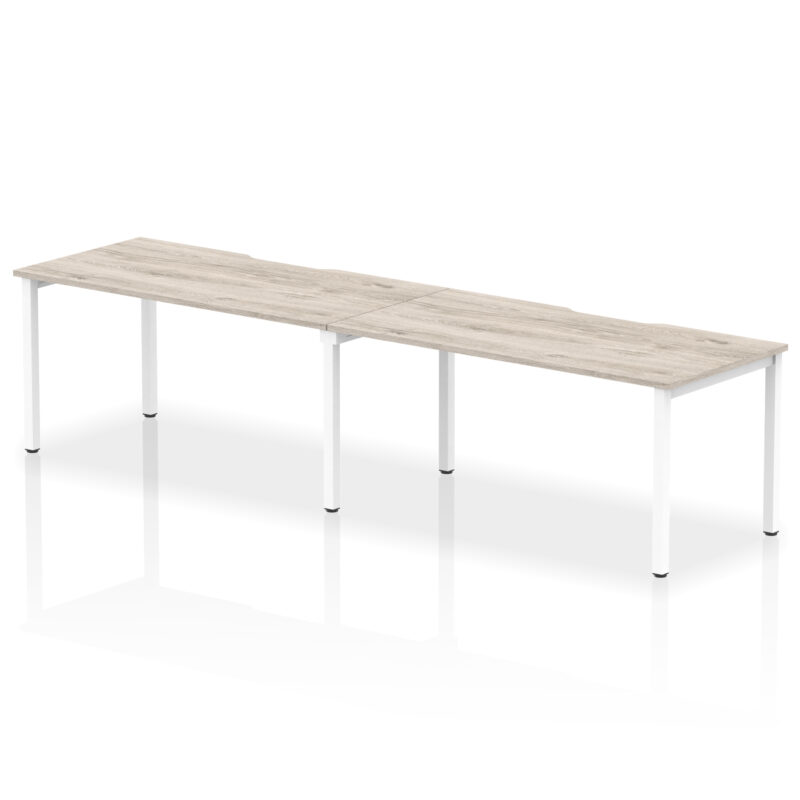 Thrift Plus Single Row Bench Desk - 2 Person - Image 28