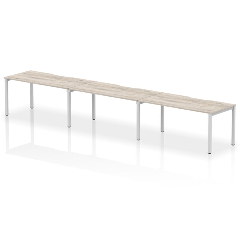 Thrift Plus Single Row Bench Desk - 3 Person - Image 27
