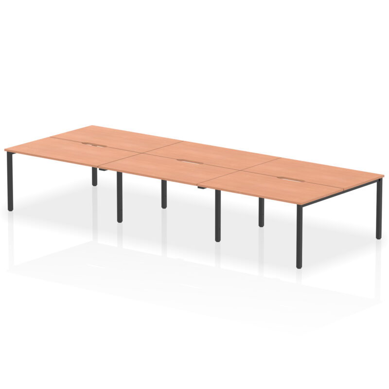 Thrift Plus B2B Bench Desk - 6 Person - Image 43