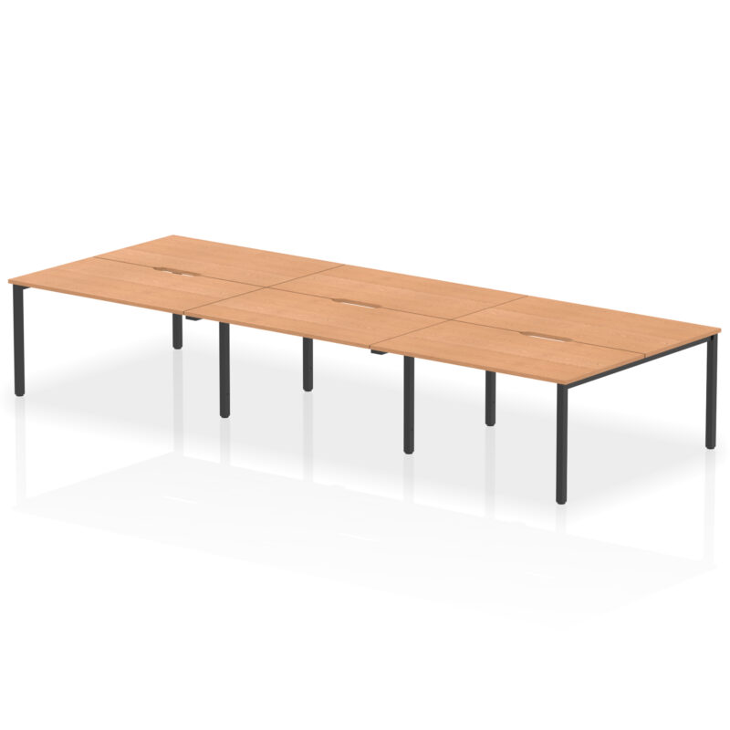 Thrift Plus B2B Bench Desk - 6 Person - Image 46