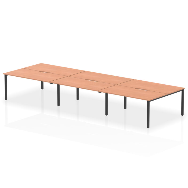 Thrift Plus B2B Bench Desk - 6 Person - Image 49