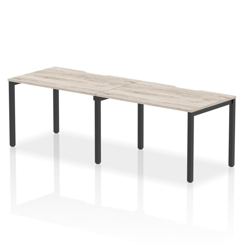 Thrift Plus Single Row Bench Desk - 2 Person - Image 38