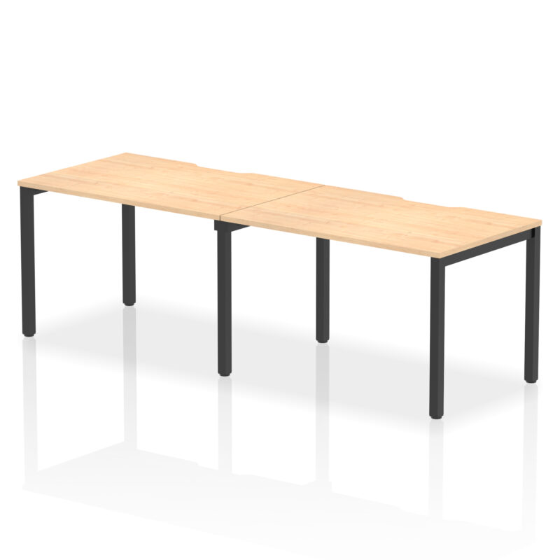 Thrift Plus Single Row Bench Desk - 2 Person - Image 39