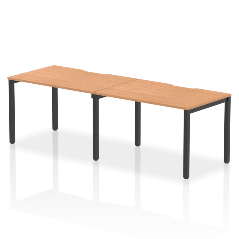 Thrift Plus Single Row Bench Desk - 2 Person - Image 40