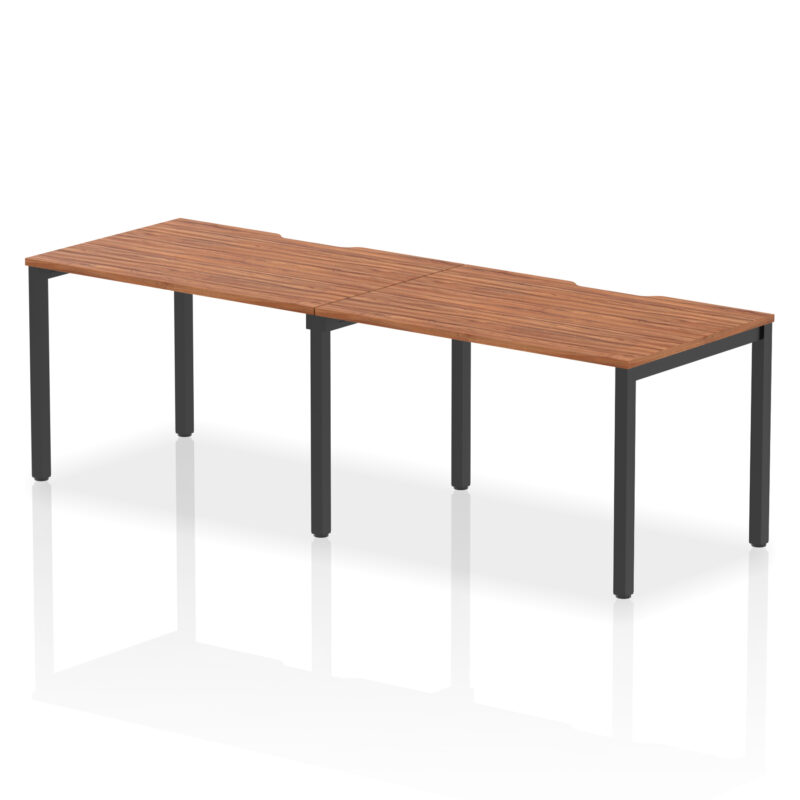 Thrift Plus Single Row Bench Desk - 2 Person - Image 42