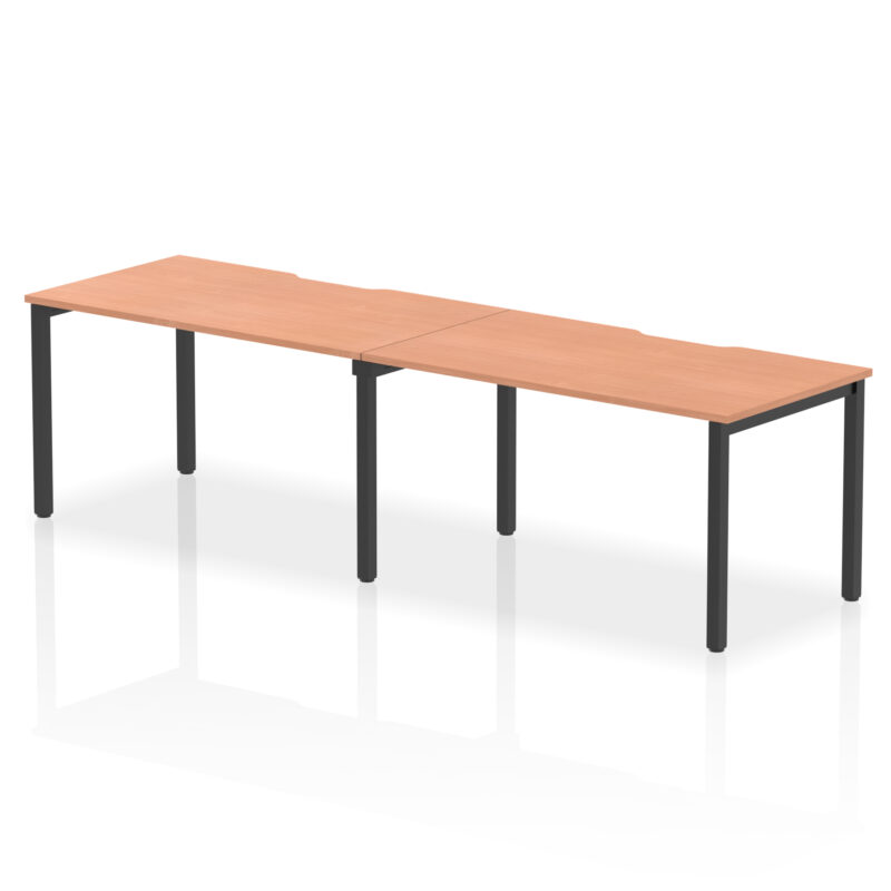 Thrift Plus Single Row Bench Desk - 2 Person - Image 43