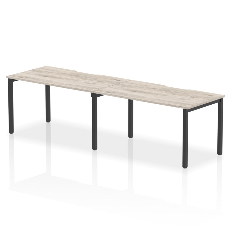 Thrift Plus Single Row Bench Desk - 2 Person - Image 44