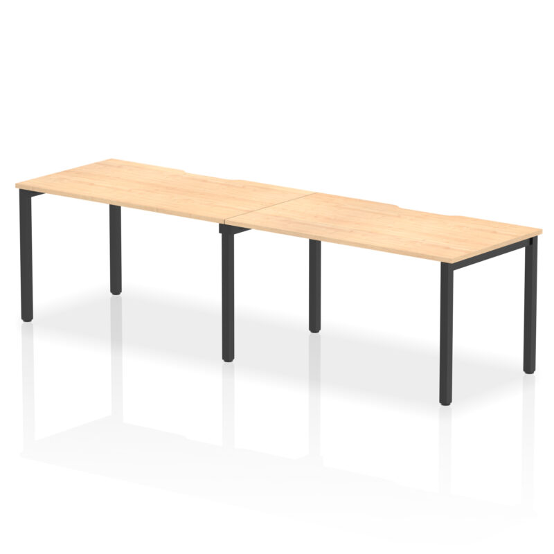Thrift Plus Single Row Bench Desk - 2 Person - Image 45