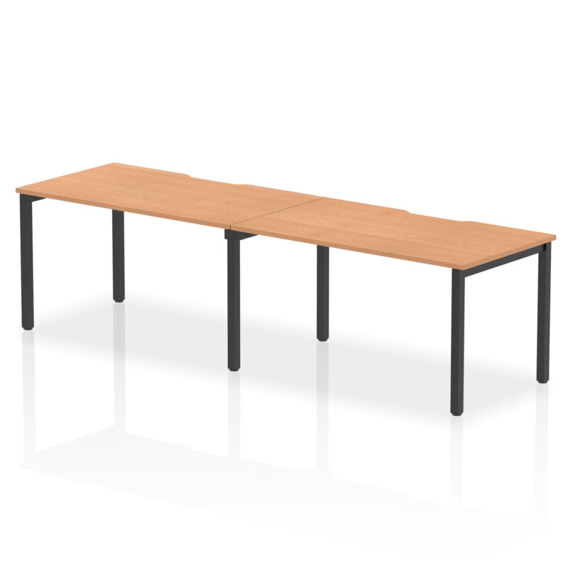 Thrift Plus Single Row Bench Desk - 2 Person - Image 46