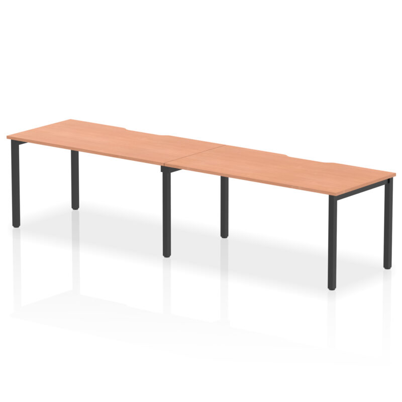 Thrift Plus Single Row Bench Desk - 2 Person - Image 49