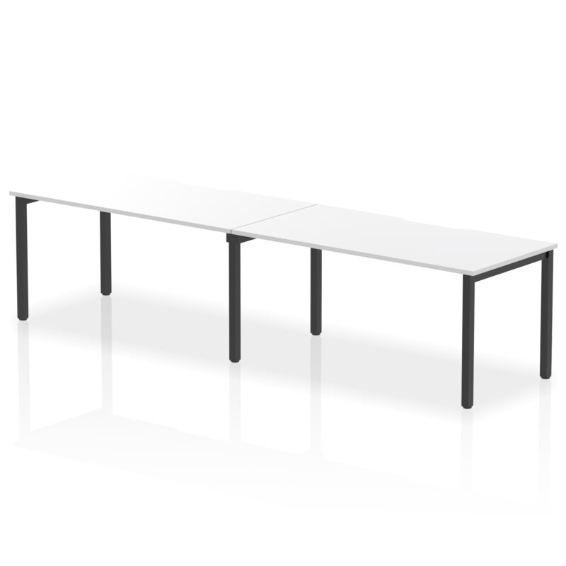 Thrift Plus Single Row Bench Desk - 2 Person - Image 53