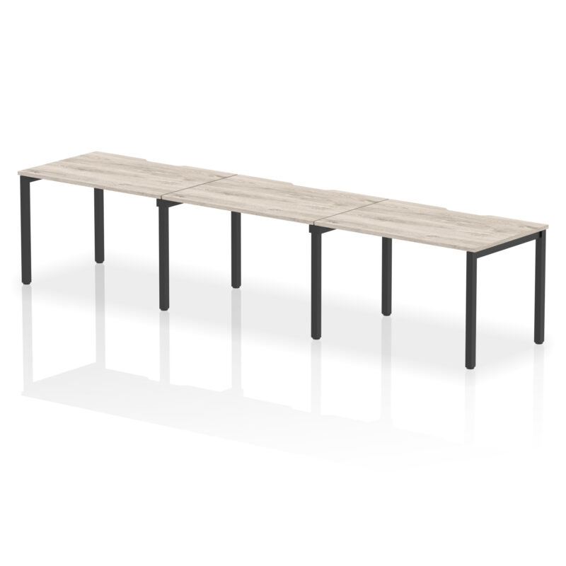 Thrift Plus Single Row Bench Desk - 3 Person - Image 38