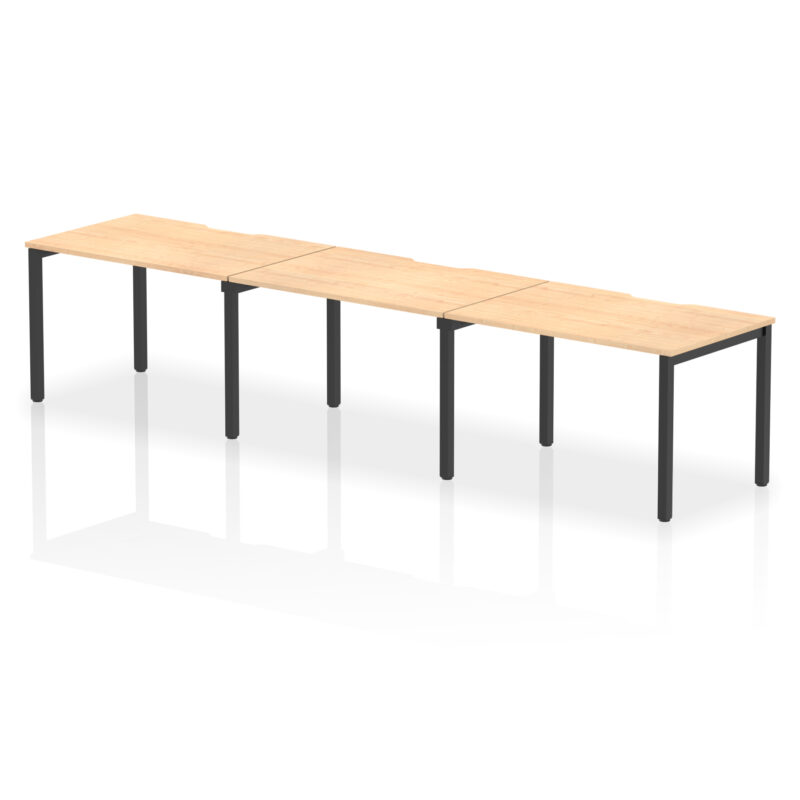 Thrift Plus Single Row Bench Desk - 3 Person - Image 39