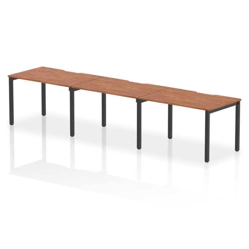 Thrift Plus Single Row Bench Desk - 3 Person - Image 42