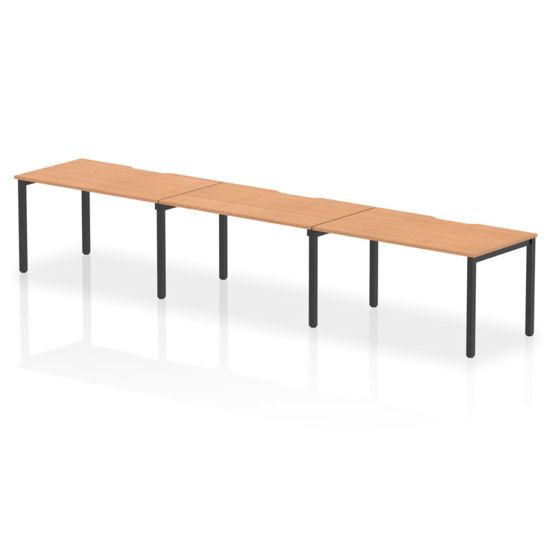 Thrift Plus Single Row Bench Desk - 3 Person - Image 46