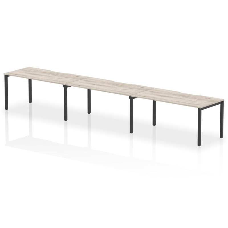Thrift Plus Single Row Bench Desk - 3 Person - Image 50