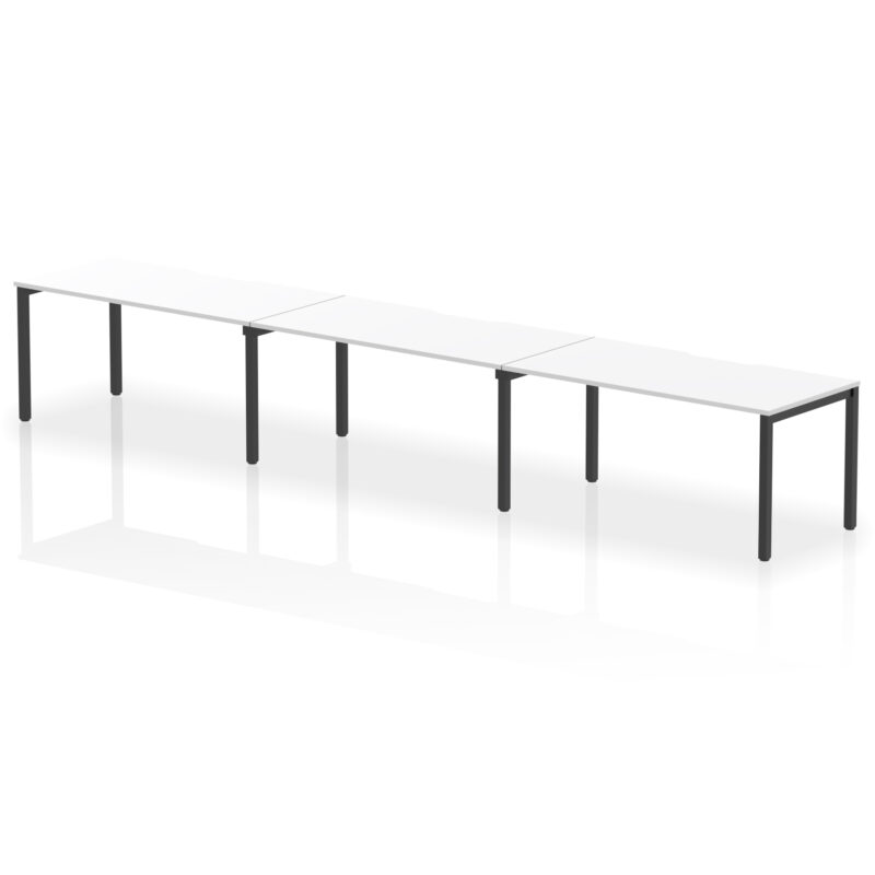 Thrift Plus Single Row Bench Desk - 3 Person - Image 53