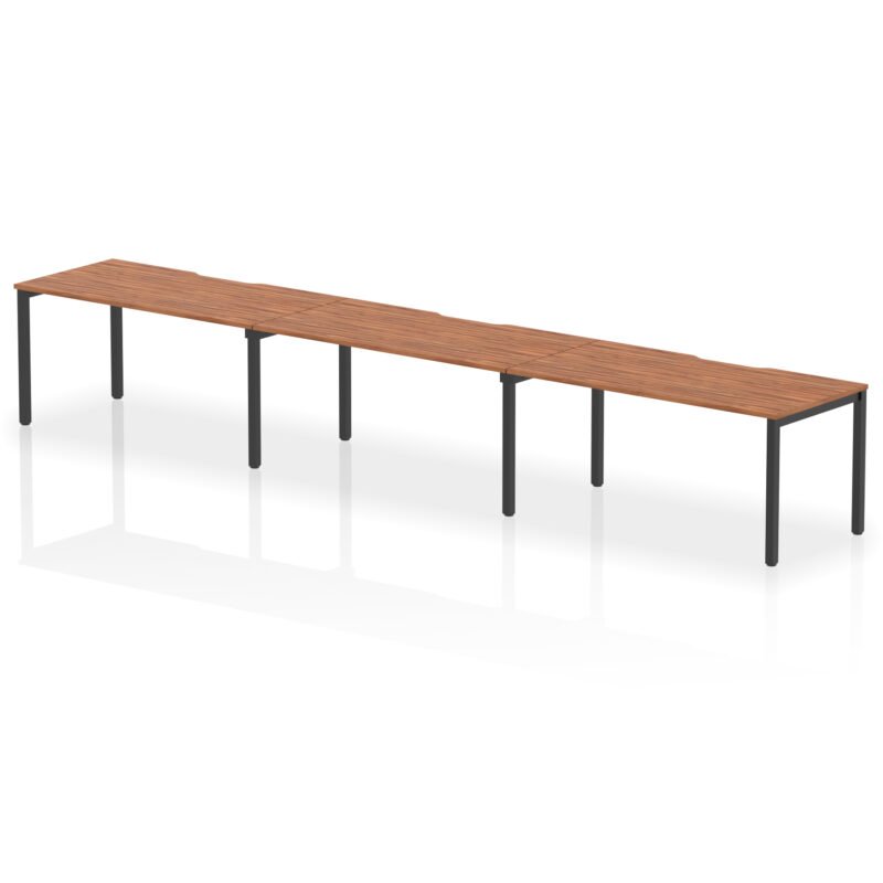 Thrift Plus Single Row Bench Desk - 3 Person - Image 54
