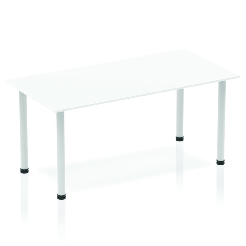 Surge 1600mm Straight Table With Post Leg - Image 29