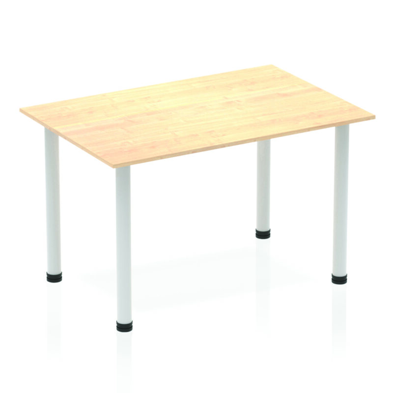 Surge 1200mm Straight Table With Post Leg - Image 14