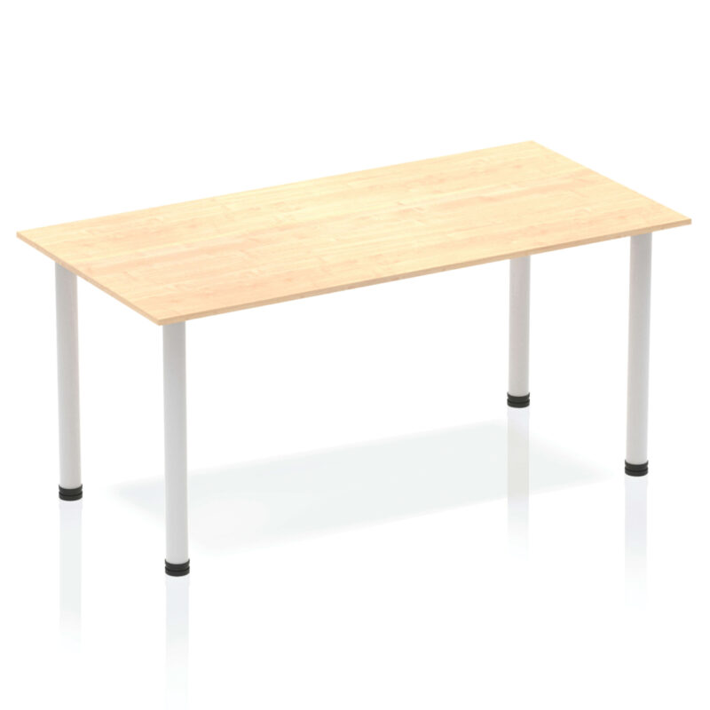 Surge 1400mm Straight Table With Post Leg - Image 14