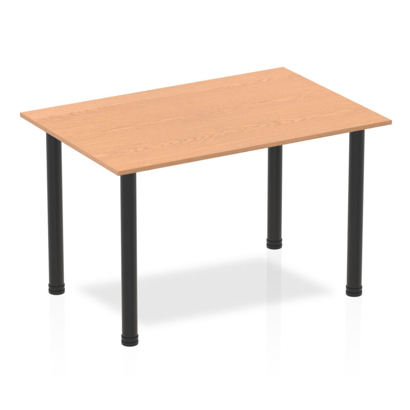 Surge 1200mm Straight Table With Post Leg - Image 16