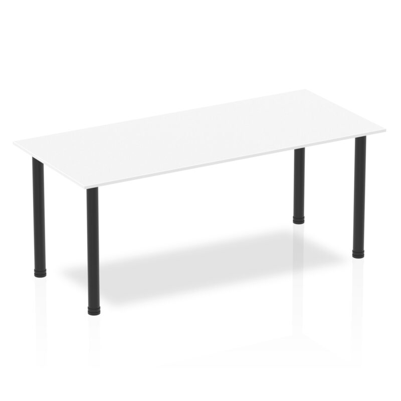 Surge 1800mm Straight Table With Post Leg - Image 26