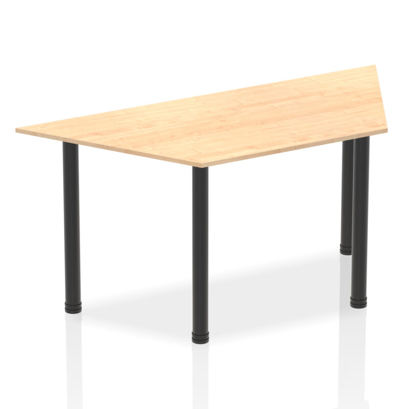 Surge Trapezium Table With Post Leg - Image 11